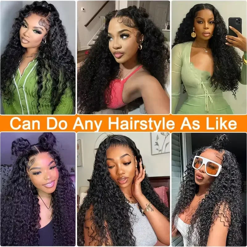 Wear And Go Kinky Curly Wig