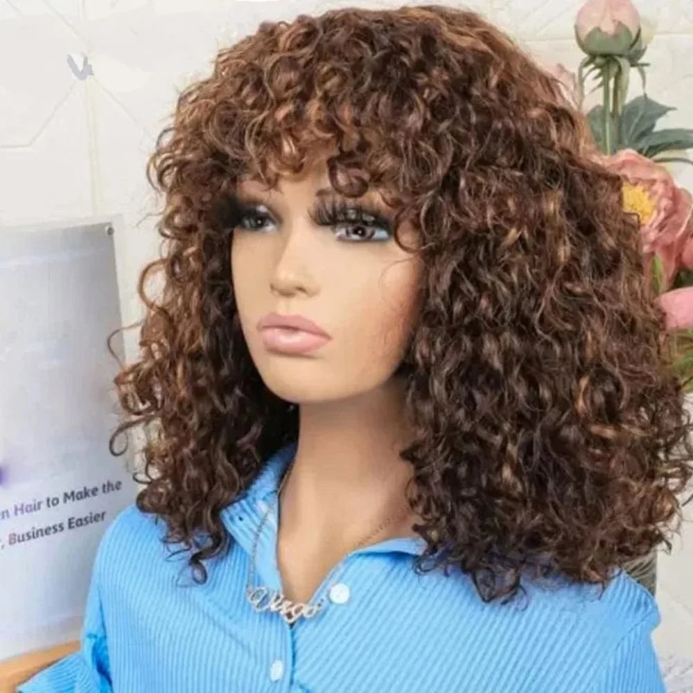 Short Curly Bob