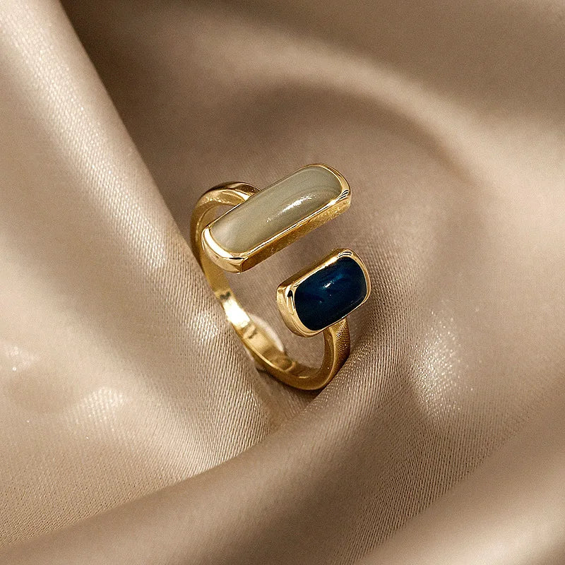 Drip Glaze Ring