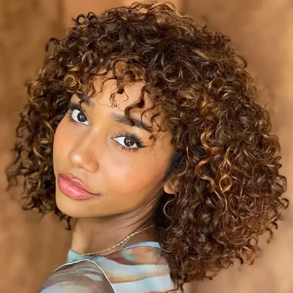 Short Curly Bob