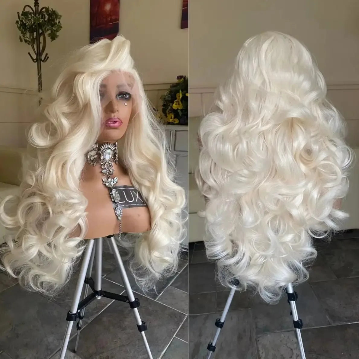 Long Body Wave Lace Frontal Wigs