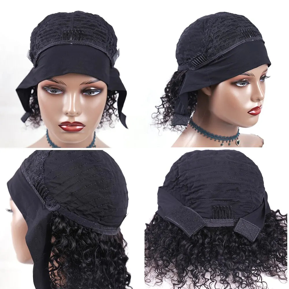 Human Hair Headband Wig