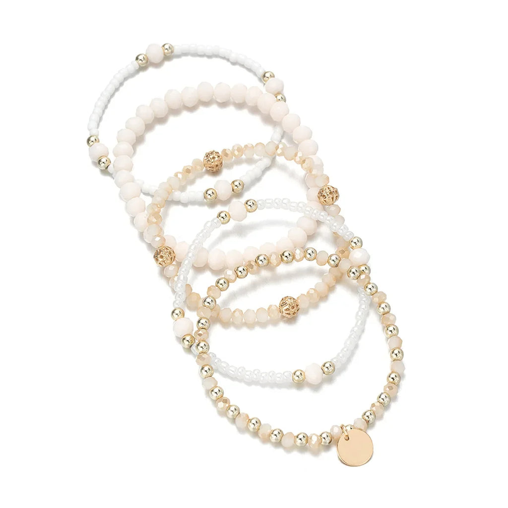 Resin Beaded Bracelet