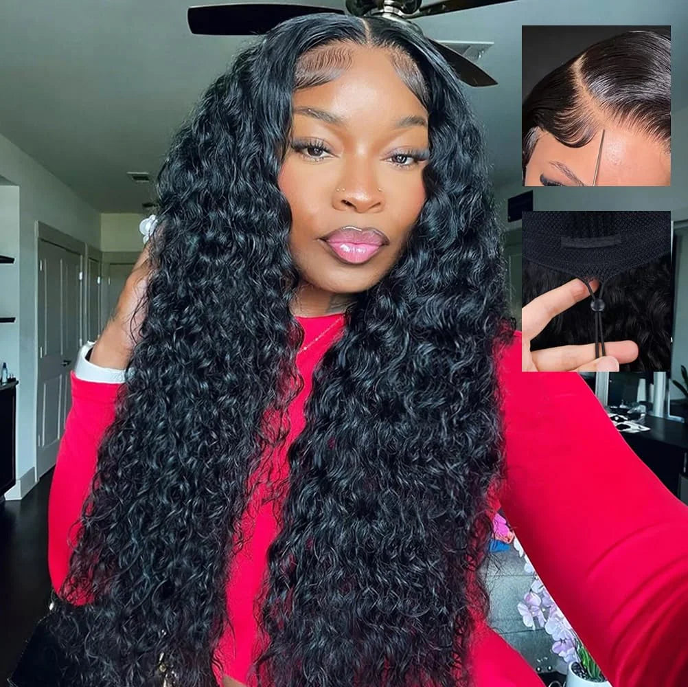 22 Inch Deep Wave Lace Front Wigs