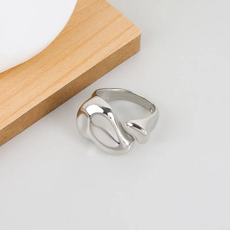Drip Glaze Ring