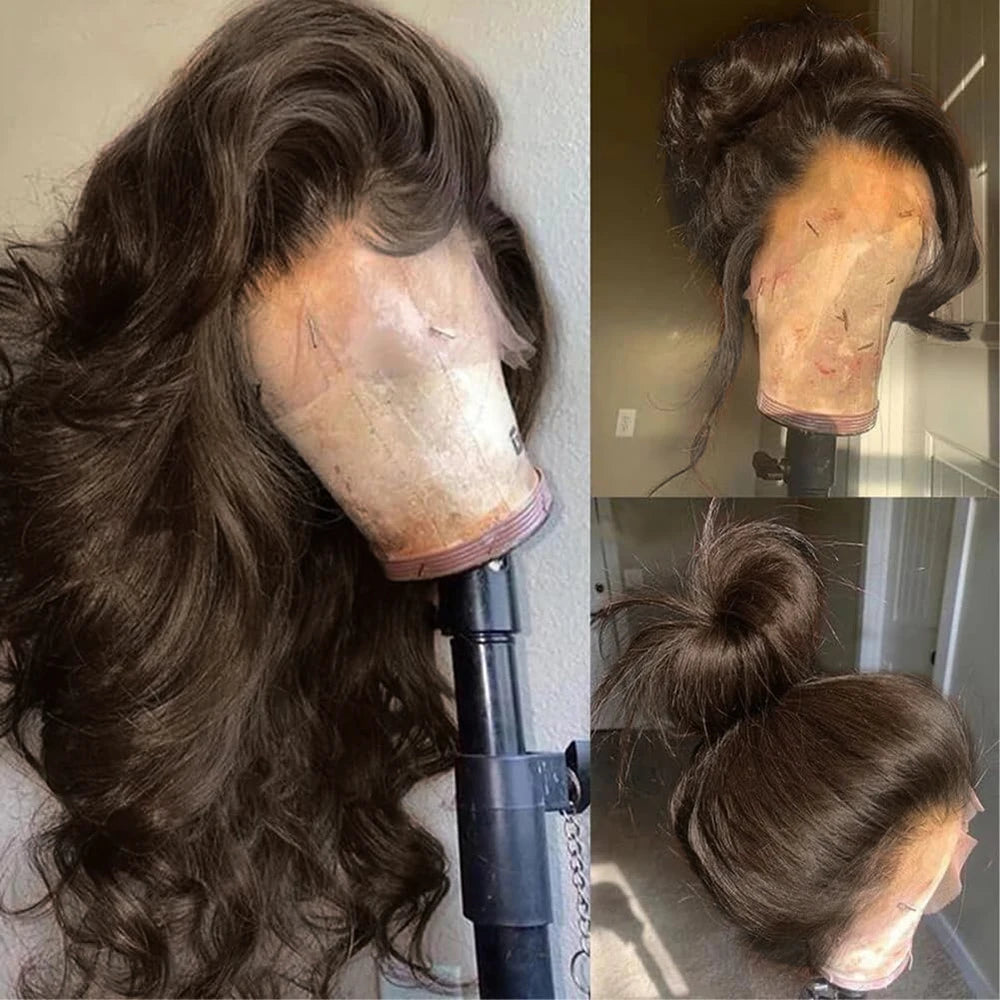 Body Wave Transparent Lace Front Wigs