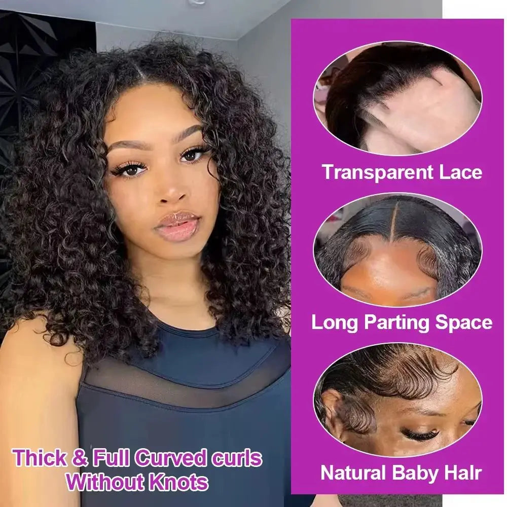 22 Inch Deep Wave Lace Front Wigs