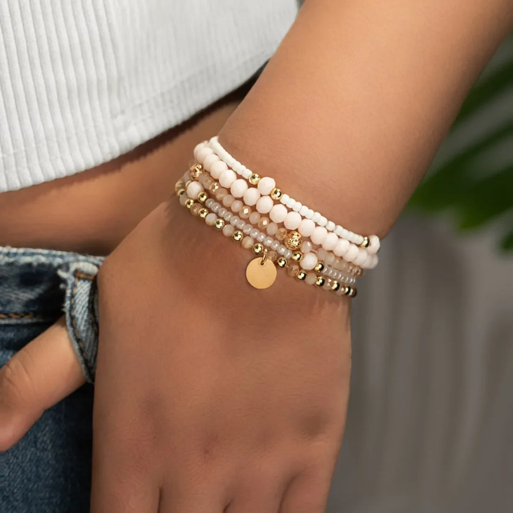 Resin Beaded Bracelet
