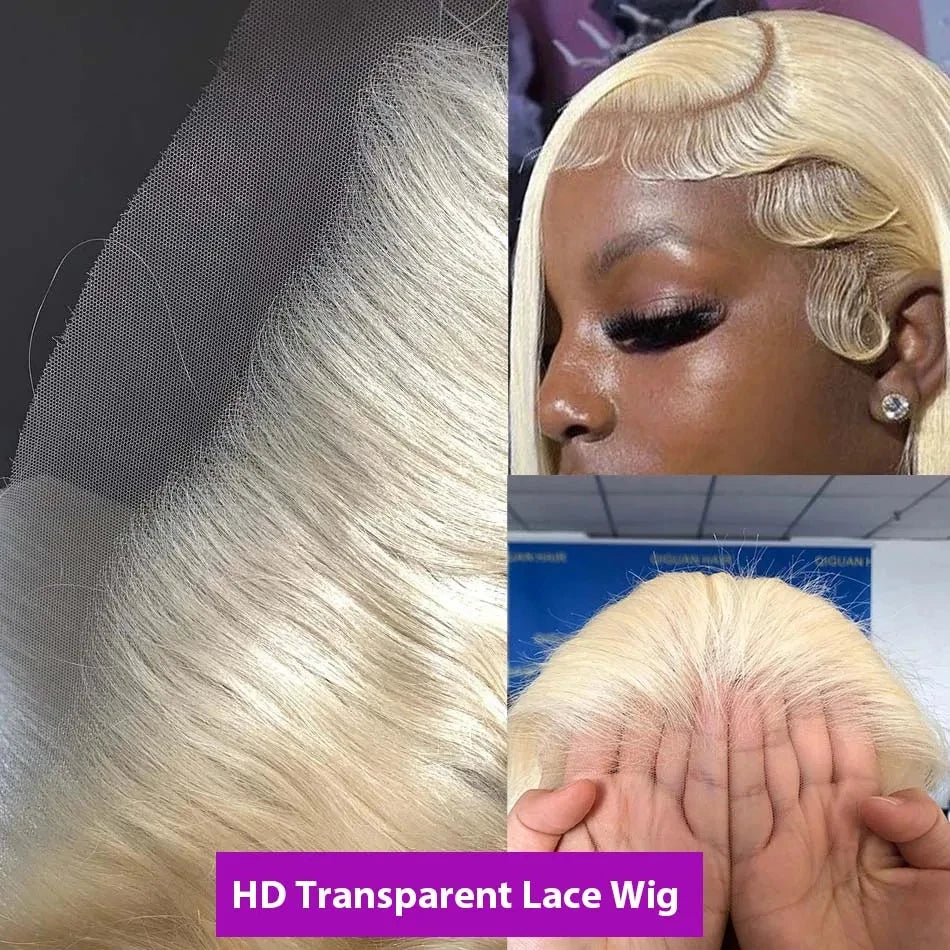 30Inch Blonde Human Hair Wig