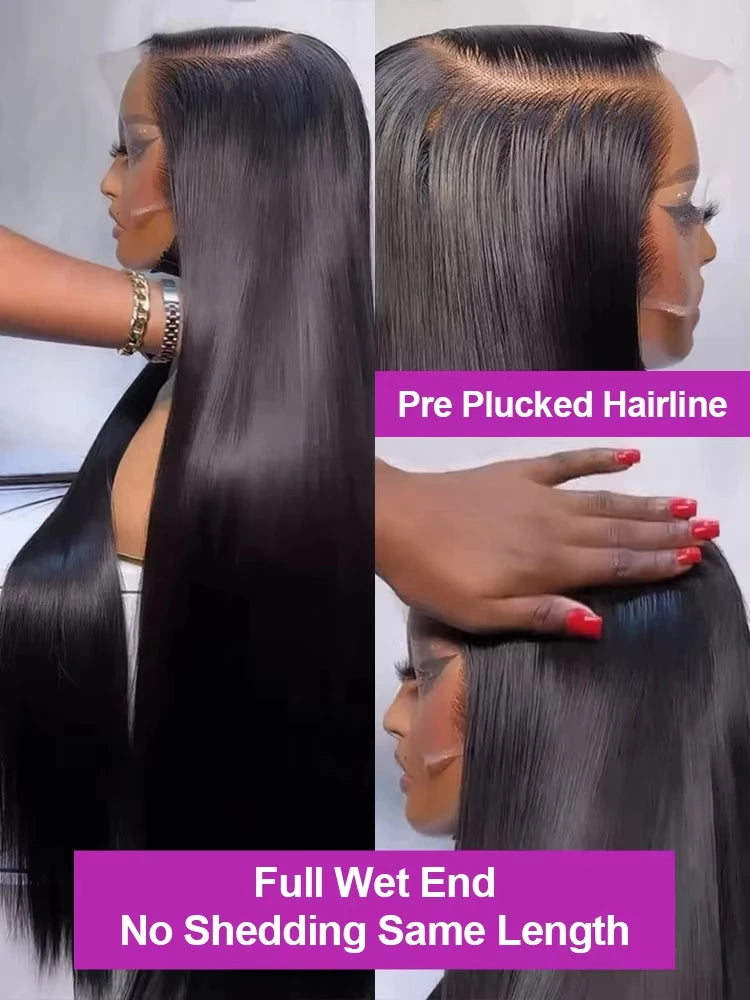 Straight Human Hair Wigs