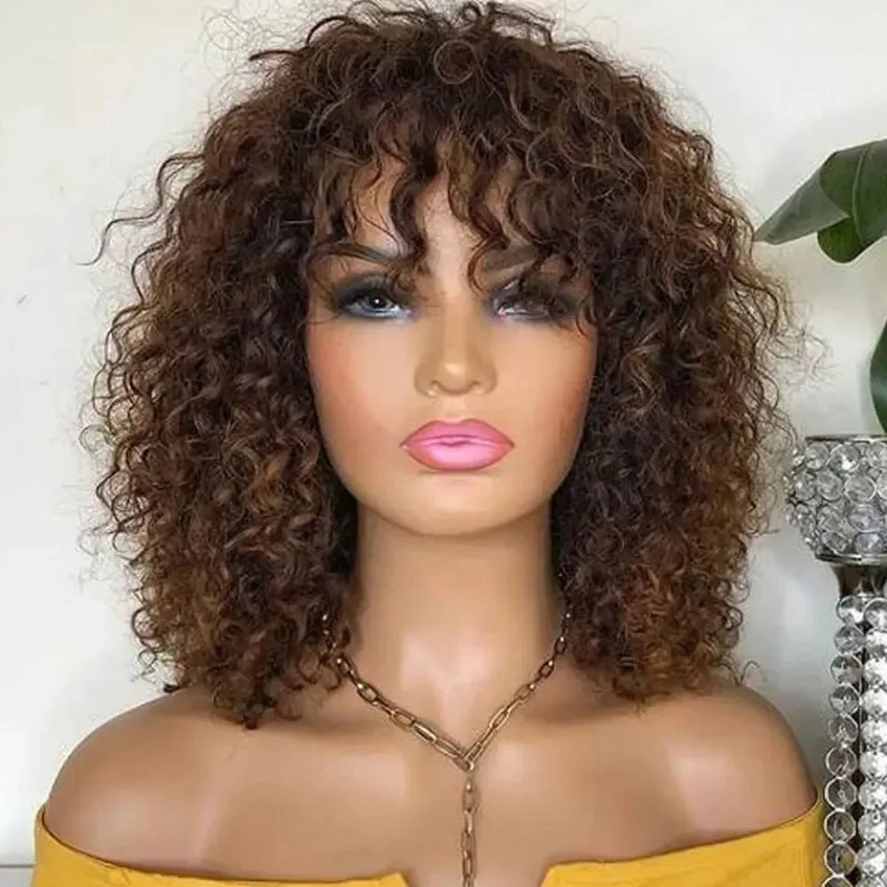 Short Curly Bob