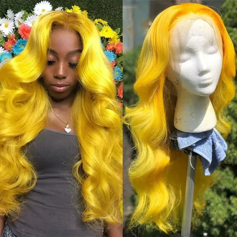 Long Body Wave Lace Frontal Wigs