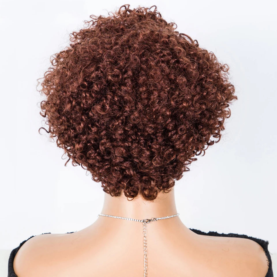 Peruvian Curly Human Hair Wigs