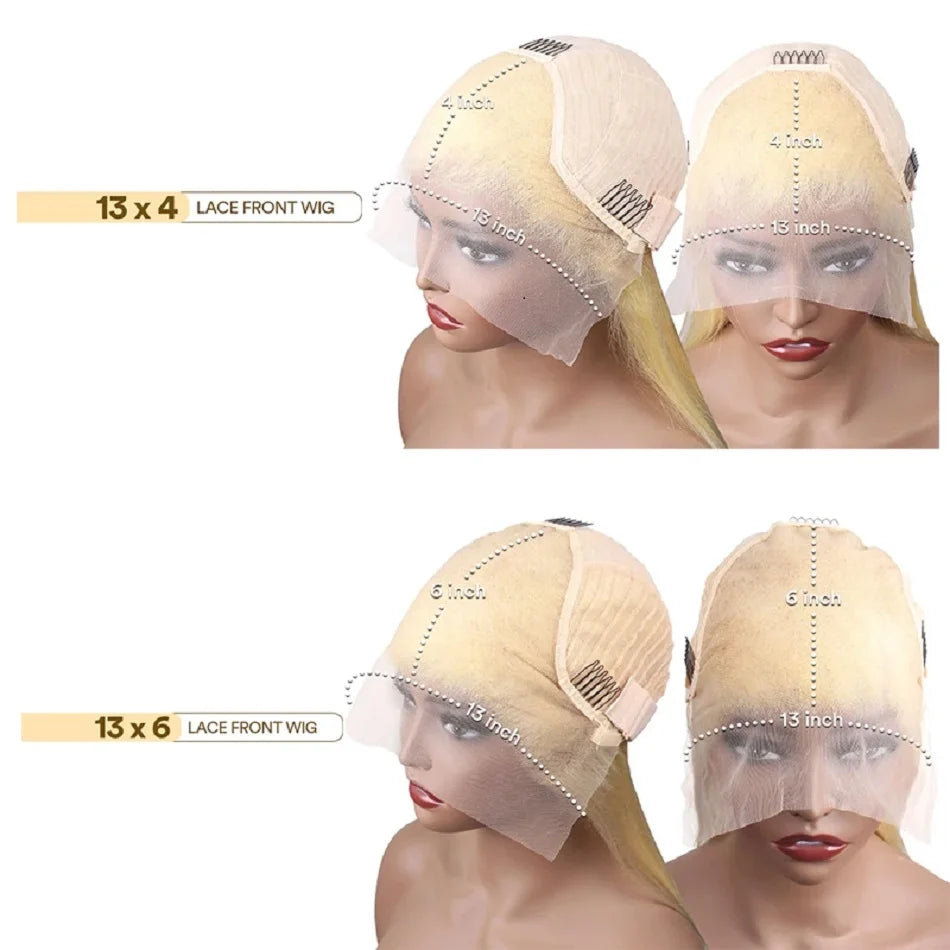 30Inch Blonde Human Hair Wig