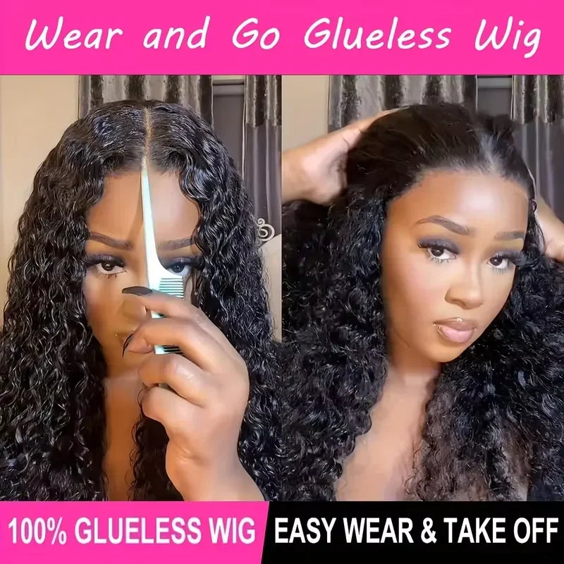 Wear And Go Kinky Curly Wig