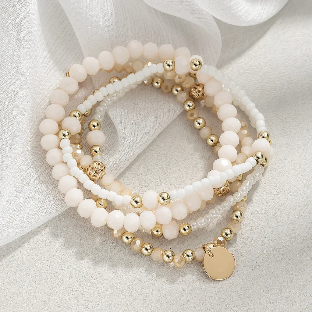 Resin Beaded Bracelet