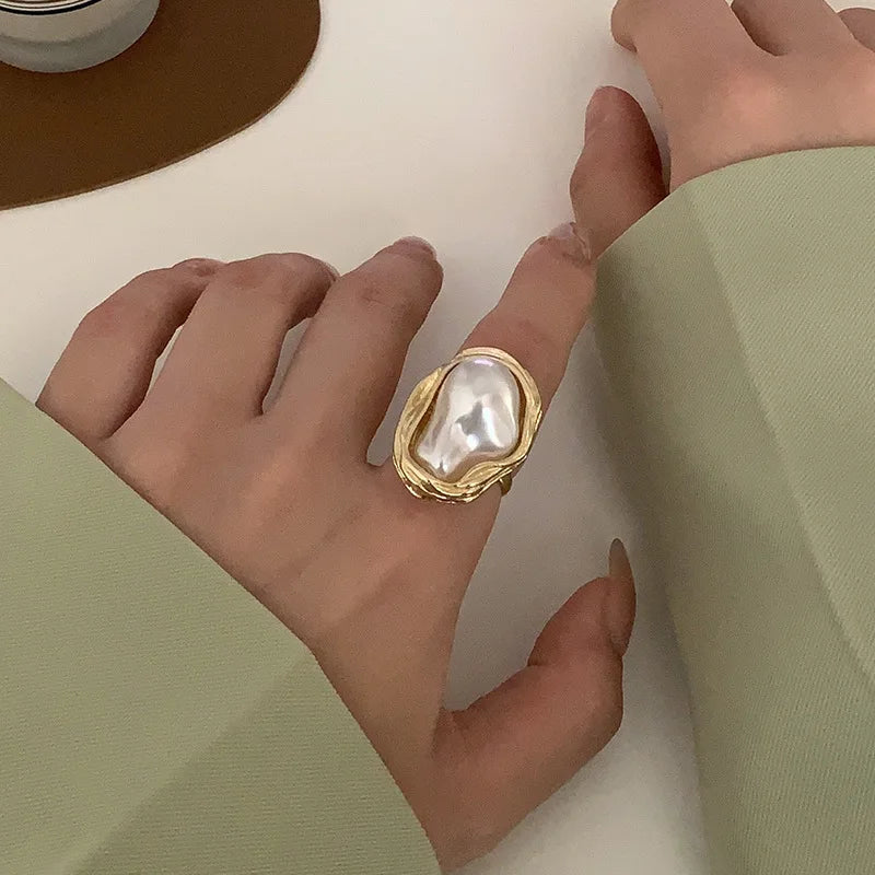 Drip Glaze Ring