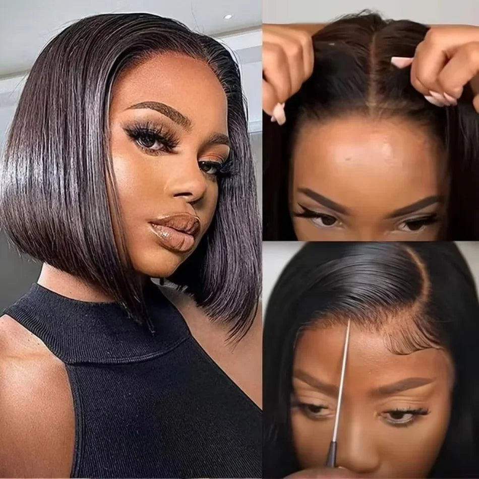 Glueless Bob Straight Wig