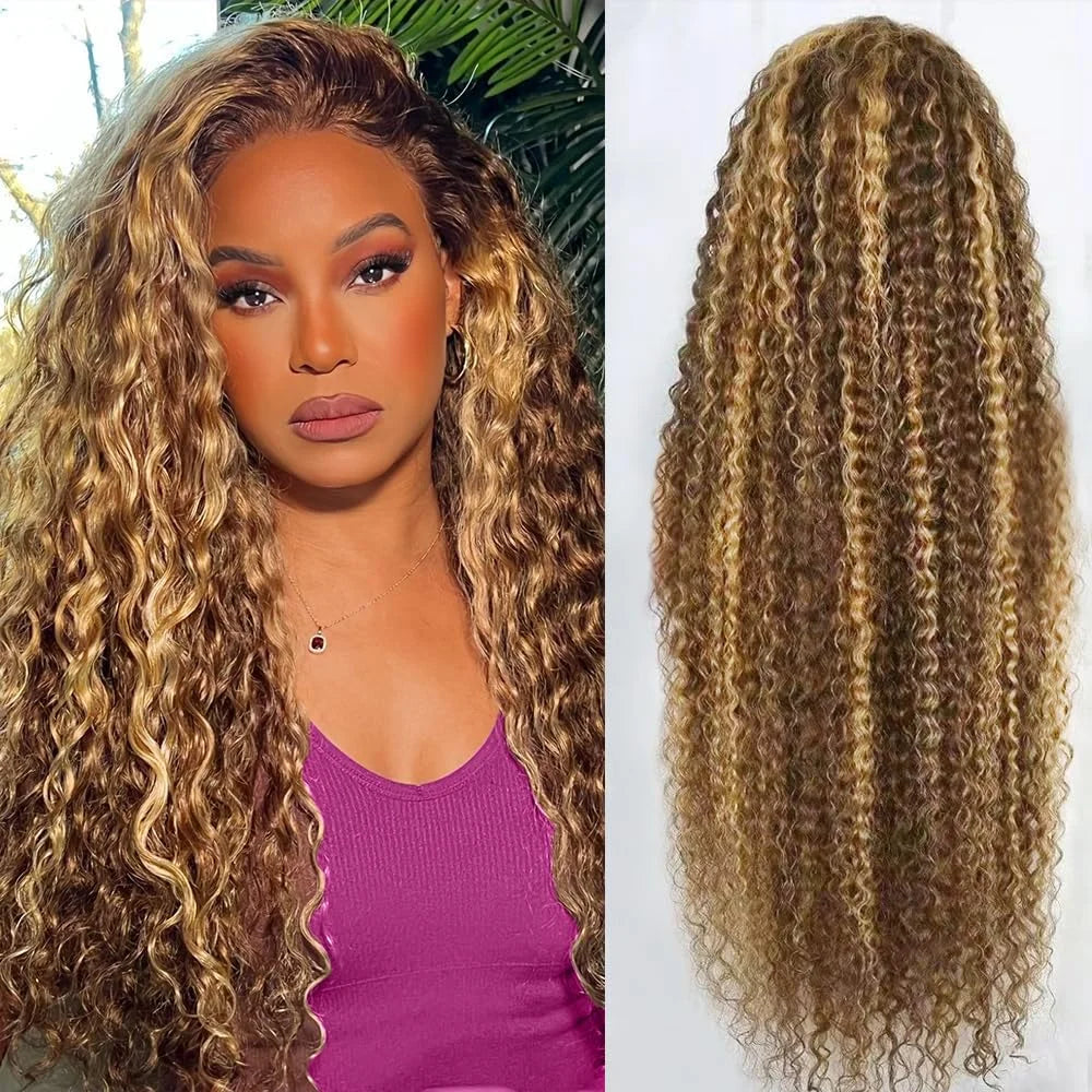 22 Inch Deep Wave Lace Front Wigs