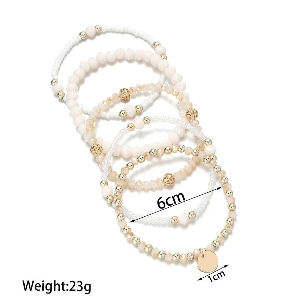 Resin Beaded Bracelet