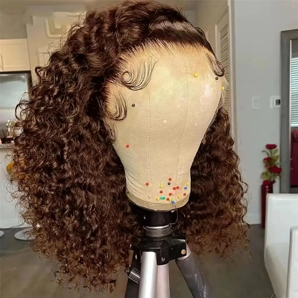 22 Inch Deep Wave Lace Front Wigs