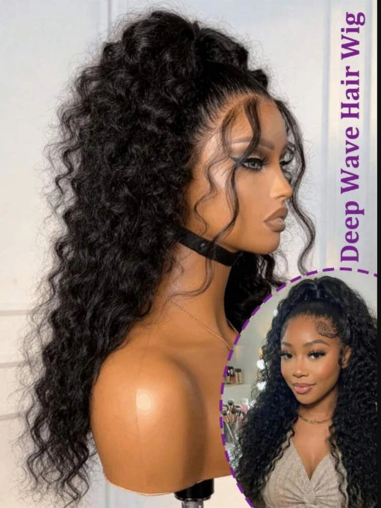 Deep Wave Lace Front Wigs