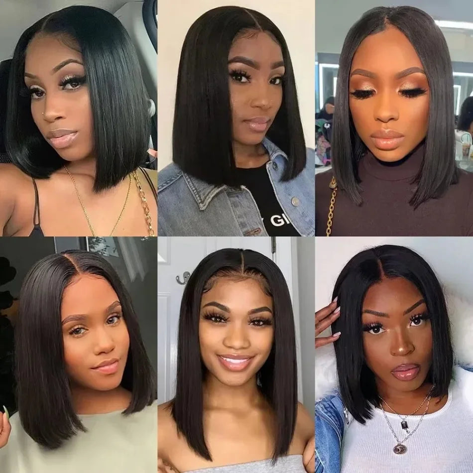 Glueless Bob Straight Wig