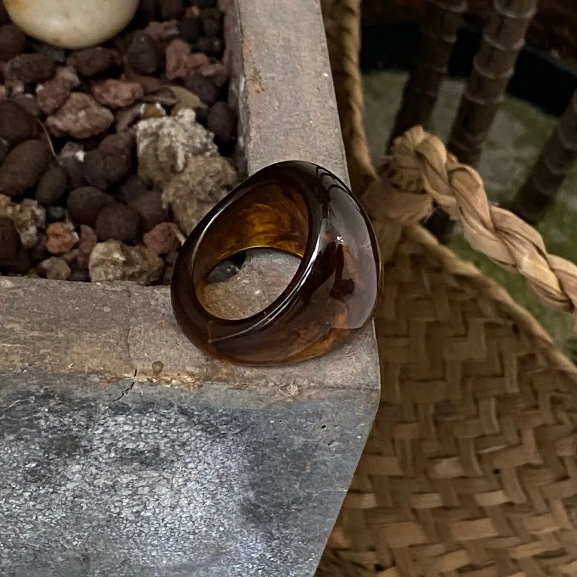 Vintage Trendy Large Finger Ring