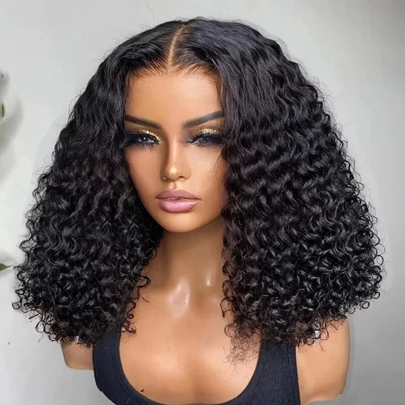 Curly Bob Wig Lace Wigs
