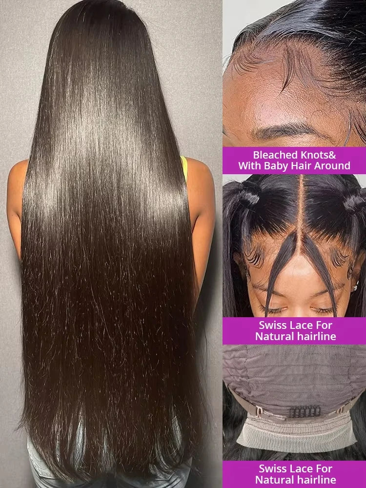 Straight Human Hair Wigs