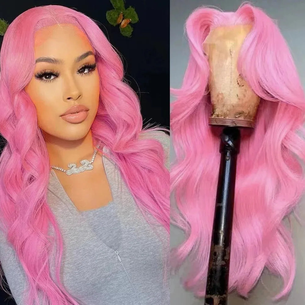 Long Body Wave Lace Frontal Wigs