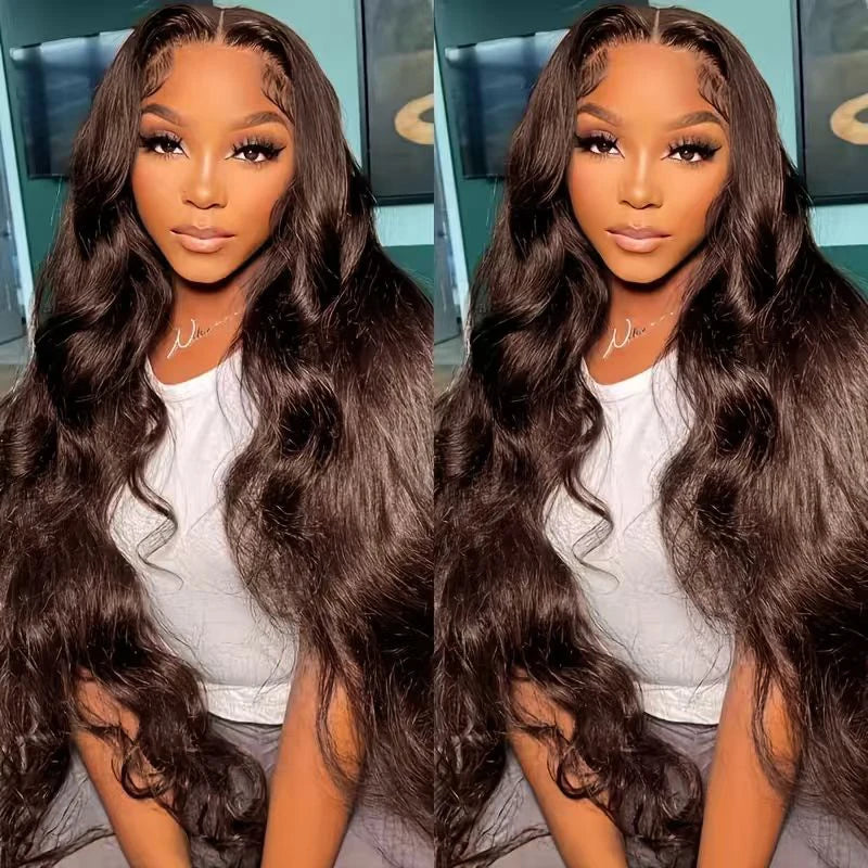 Body Wave Transparent Lace Front Wigs