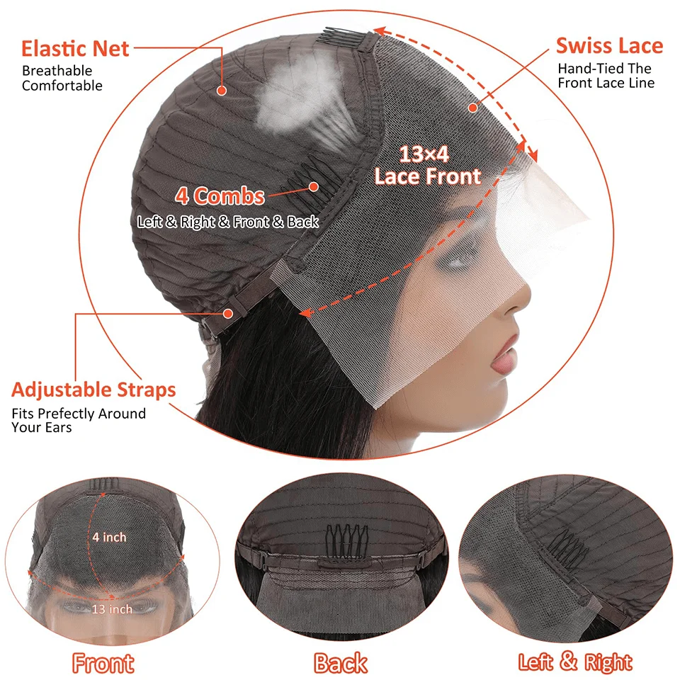 Deep Wave Human Hair Wigs