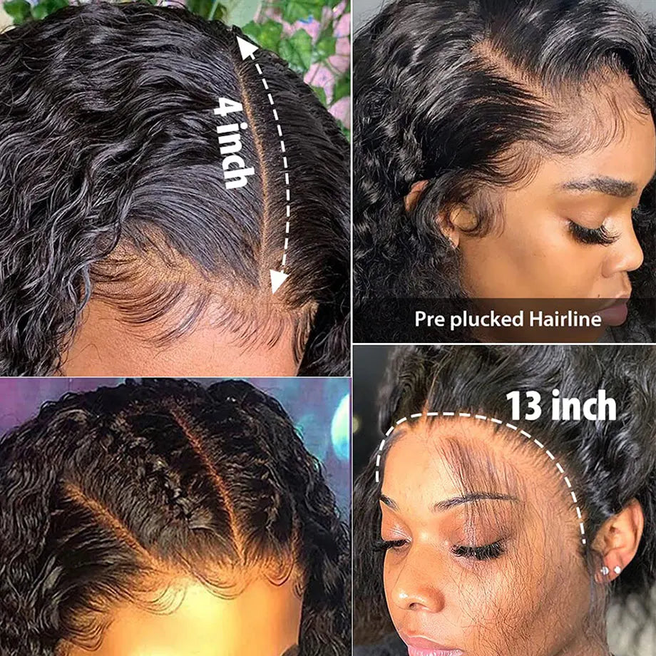 Deep Wave Frontal Wig