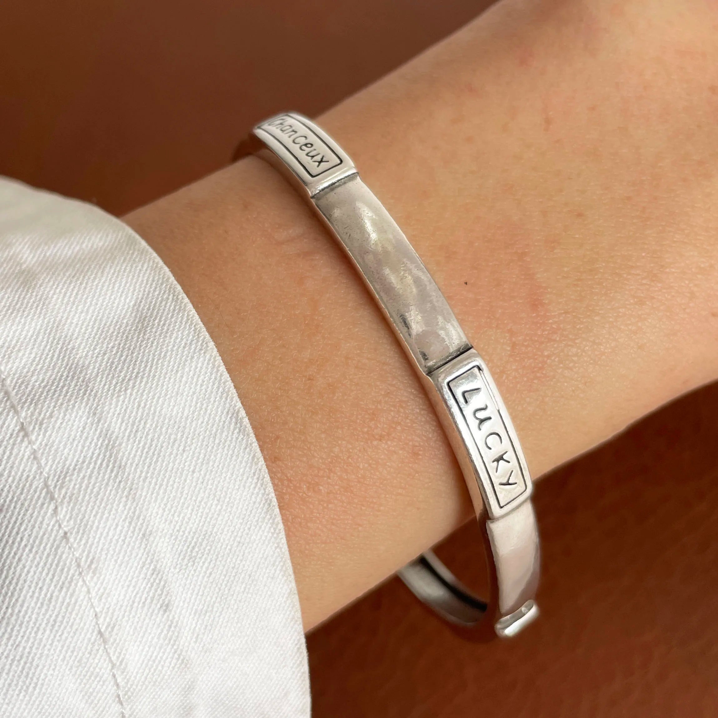 100% Solid 925 Sterling Silver Metal Bracelet