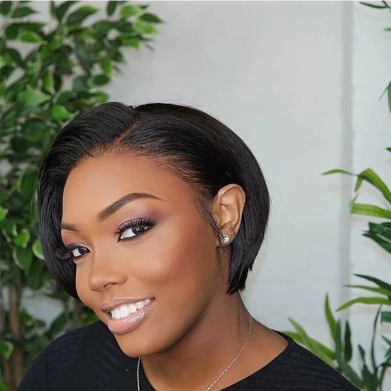 Short Human Hair Wigs