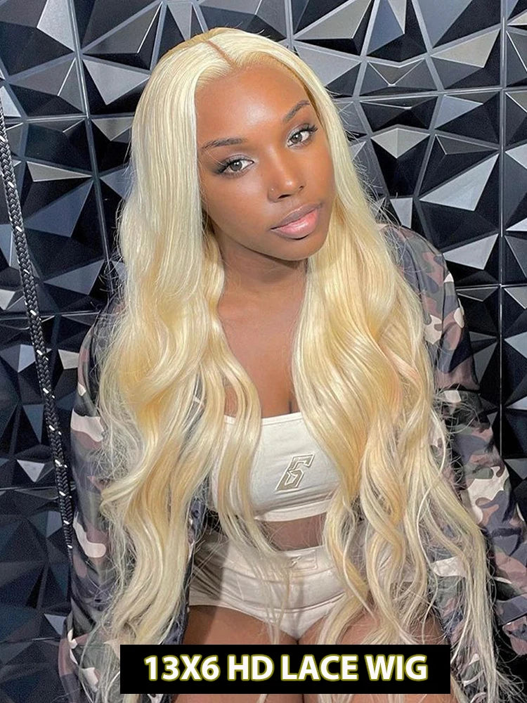 30Inch Blonde Human Hair Wig