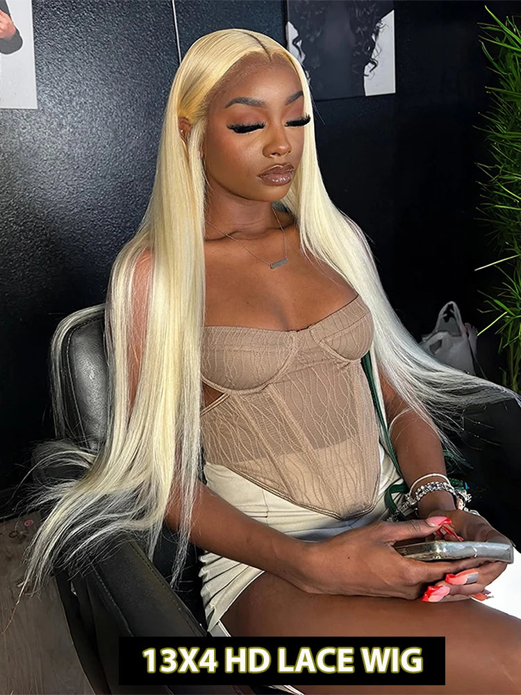 30Inch Blonde Human Hair Wig