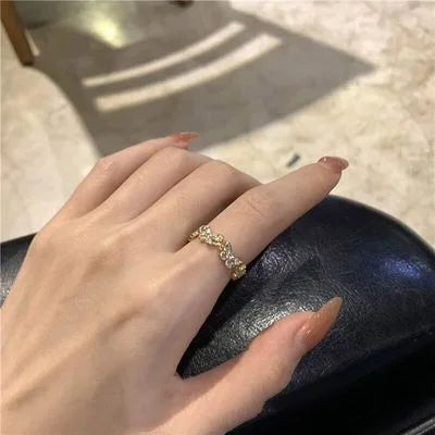 Drip Glaze Ring