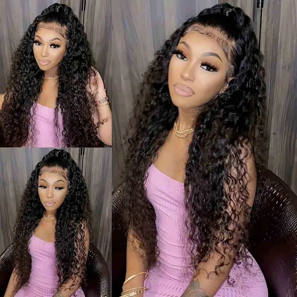 Deep Wave Frontal Wig