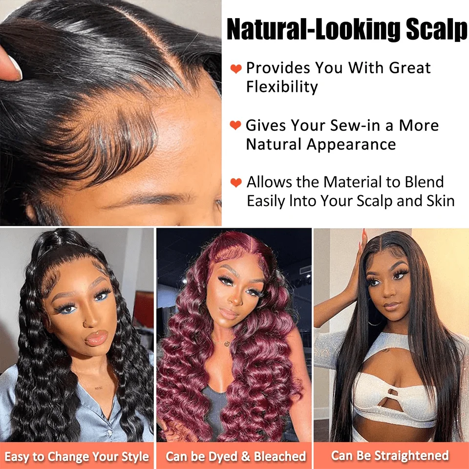 Deep Wave Human Hair Wigs