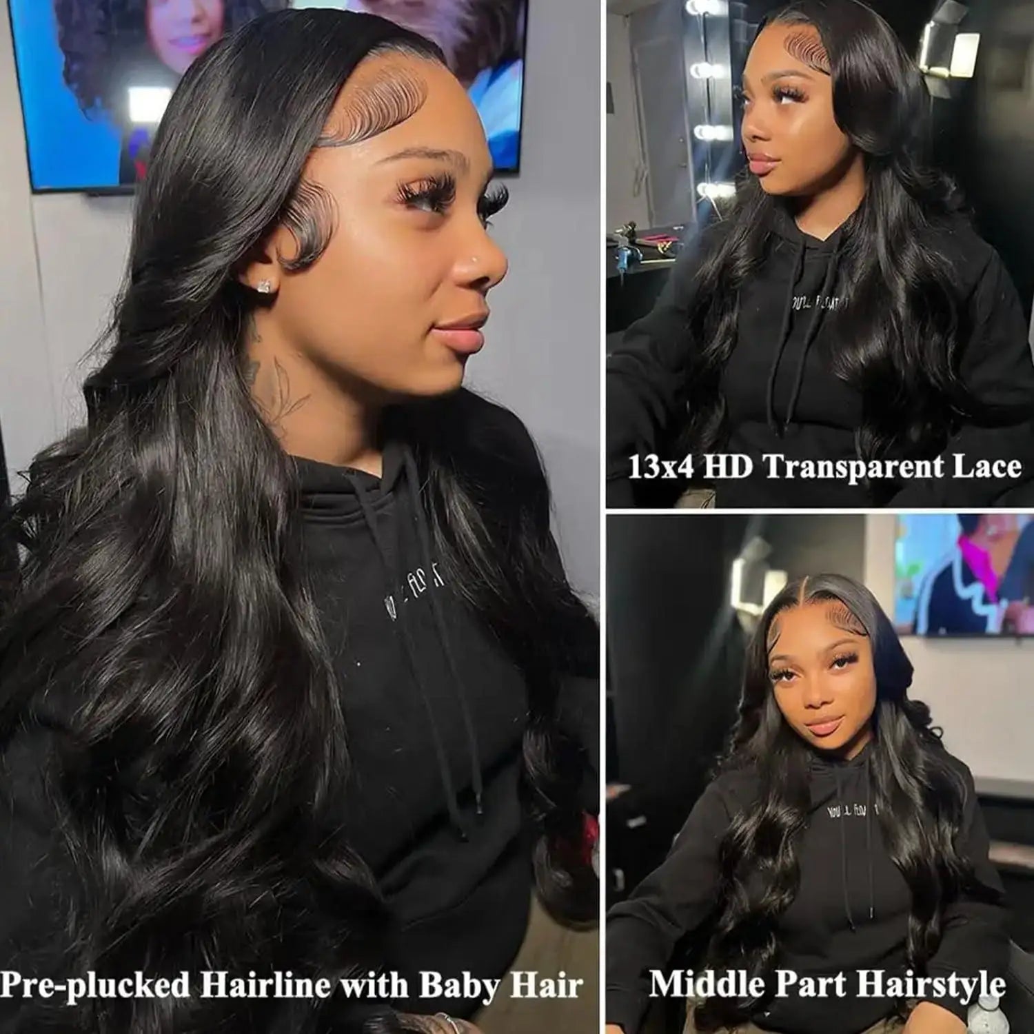 Wave Human Hair Wigs