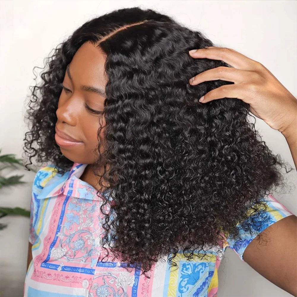 Curly Bob Wig Lace Wigs