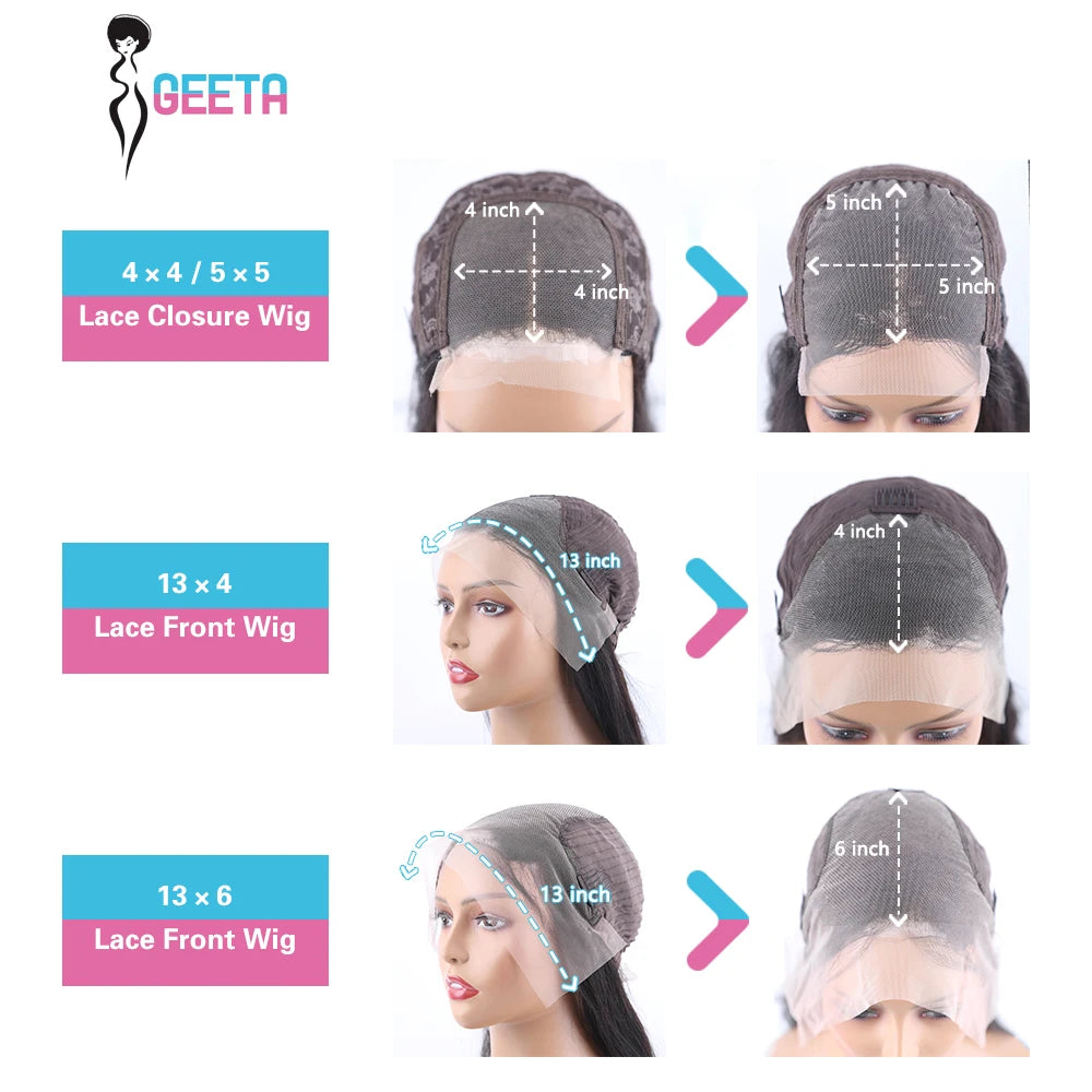 Deep Wave Frontal Wig