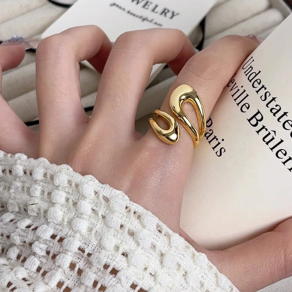 Drip Glaze Ring
