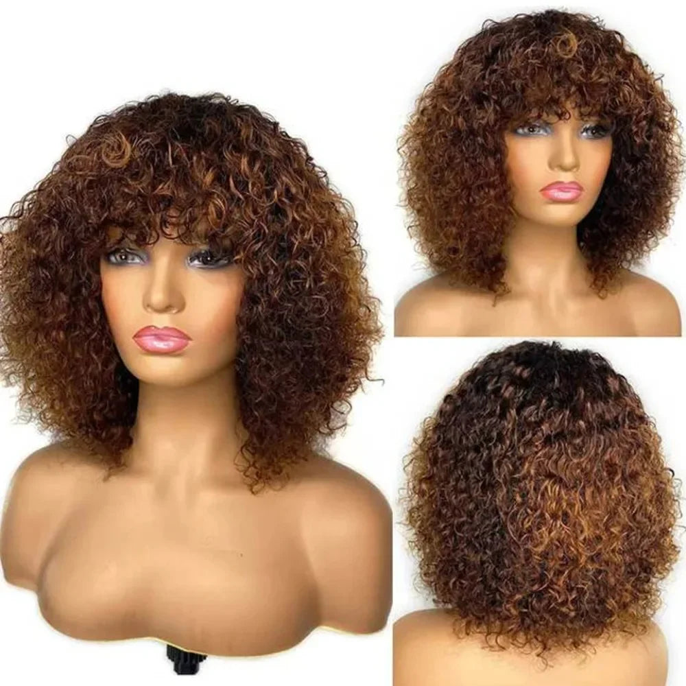 Short Curly Bob
