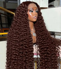 Brown Deep Wave Frontal Wig